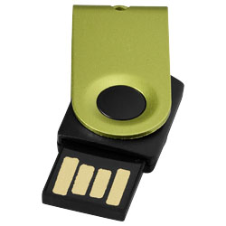 Mini USB paměť zelená
