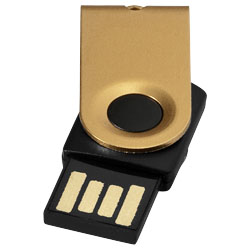 Mini USB paměť zlatá