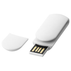 Clip USB bílá