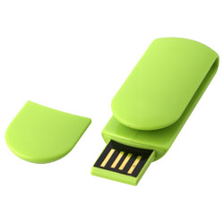 Clip USB zelená