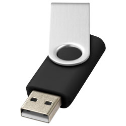 Základní USB rotační černá