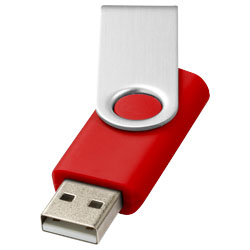 Základní USB rotační červená