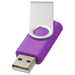 Základní USB rotační světle fialová