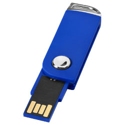 Otočné obdélníkové USB modrá